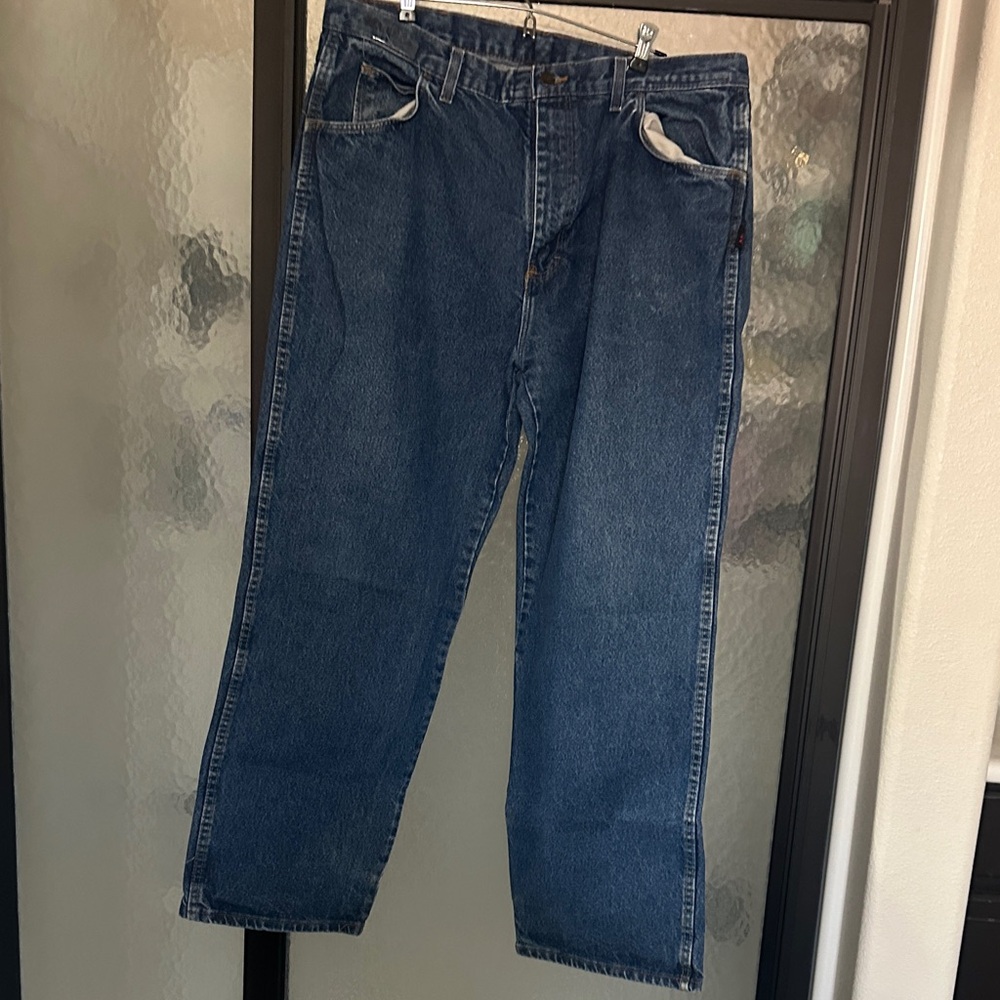 Men's Relaxed Fit Blue Jeans FR fire retardant